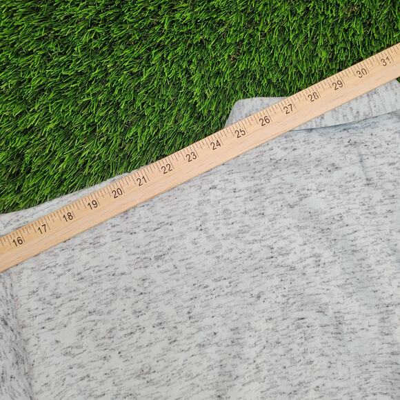 Vintage 80s MOD Sweatshirt Womens XL 23x22 Gray Green - Picture 3 of 10